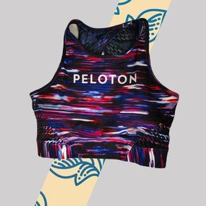 Peloton Women's Print High Neck Sports Bra - size M